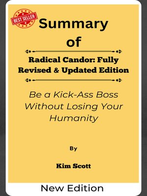 cover image of Summary of Radical Candor